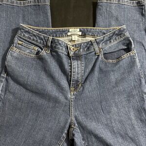 L.L. Bean Women'ssize 12 Regular for Blue Jeans Straight Leg
